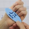 Nerdy Moon Pi MoonPie Double-Sided Oval Nail File Emery Board Set 4 Pack