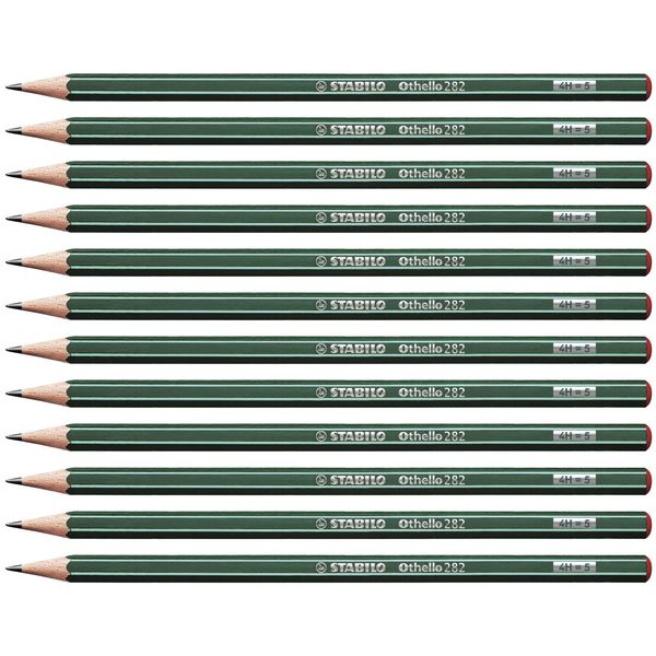 Graphite Pencil - STABILO Othello - Pack of 12 - H