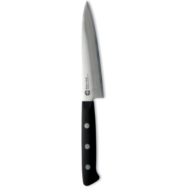 Nagao Tsubamesanjo Petty Knife, Blade Length: 5.5 inches (140 mm), Molybdenum Vanadium Steel Interrupt, Dishwasher Safe, Made in Japan