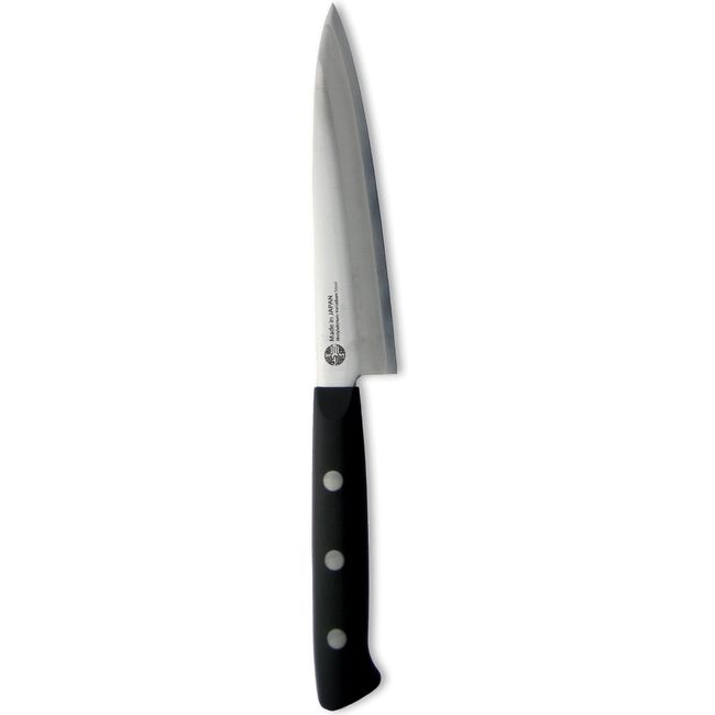 Nagao Tsubamesanjo Petty Knife, Blade Length: 5.5 inches (140 mm), Molybdenum Vanadium Steel Interrupt, Dishwasher Safe, Made in Japan