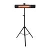Lifestyle by Focus Infrared Electric Patio Heater Black with Tripod Stand