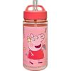 Peppa Pig  Drinks Bottle with Flip Up Dispenser Pink