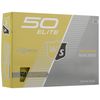 WILSON Staff Fifty Elite Golf Ball, Yellow