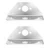 For Peterbilt 379 388 389 Left / Right Windshield Wiper Repair Brackets Kit 2PCS