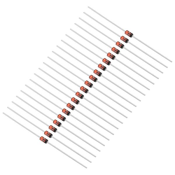 PATIKIL Zener Diodes 20 Pcs 1W Zener Diodes Assortment 7.5V DO-41 for Production Experiments