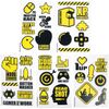 Pyramid Generic Stickers, Multicoloured, 18 x 24cm