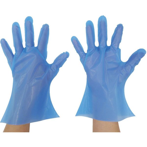 Tokyo Pack New Mast Economy Cosmetic Box MS Blue BNEK-MS Polyethylene Disposable Gloves