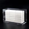 Evron Paper Towel Dispenser Countertop & Wall Mount Clear One-Hand Pull C Fol...