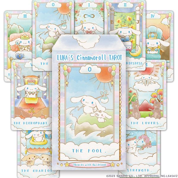 Sanrio Luna's Cinnamoroll Tarot LUNA'S CINNAMOROLL TAROT Tarot Card Cinnamon