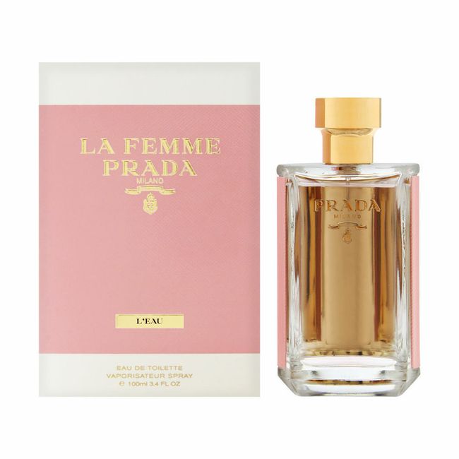 Prada La Femme L'eau by Prada for Women 3.4 oz EDT Spray Brand New