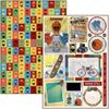 Ciao Bella Hipster Double-Sided Creative Pad A4 9/Pkg 190gsm