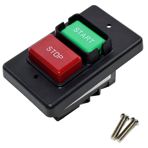 HQRP On/Off Switch for Table Saw, Router Table, Drill Press, Bench Saw 110/220V