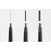 zalati Eyebrow Pencil Refill Waterproof Eyeliner Double-Ended with Small Gold Bar Style for Marking, Filling and Outlining - Dark Brown