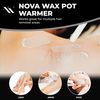 Nova Wax Pot Warmer Professional for hair removal, 1lb Hard Wax Capacity (120volt US plug) - Esthetician Supplies for Salon.