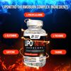 LIPONITRO with THERMOBURN COMPLEX - Energy Formula Diet Pills 120 Tablets