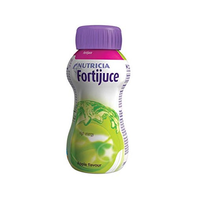 24x Fortijuce Fortijuice Apple High Energy Juice Supplement 200ml Bottle