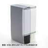 Sanwa Supply FCD-FLBD64C Blu-ray Disc Compatible File Case (64 Disc Storage, Clear)