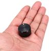 sourcing map 2 Pcs Aluminium Potentiometer Knobs, 1/4" (6mm) Universal Volume Tone Control Knobs for Guitar, Bass, Diamond 5/8" Black