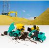 Atsube Construction Vehicle, 10 Pieces, Candy Toy, Gum