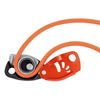 PETZL NEOX Belay Device with cam-Assisted Blocking, Optimized for Lead Climbing, Orange