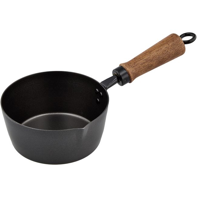 Pearl Metal HB-5429 Iron One-Handed Tempura Pot, 5.5 inches (14 cm)