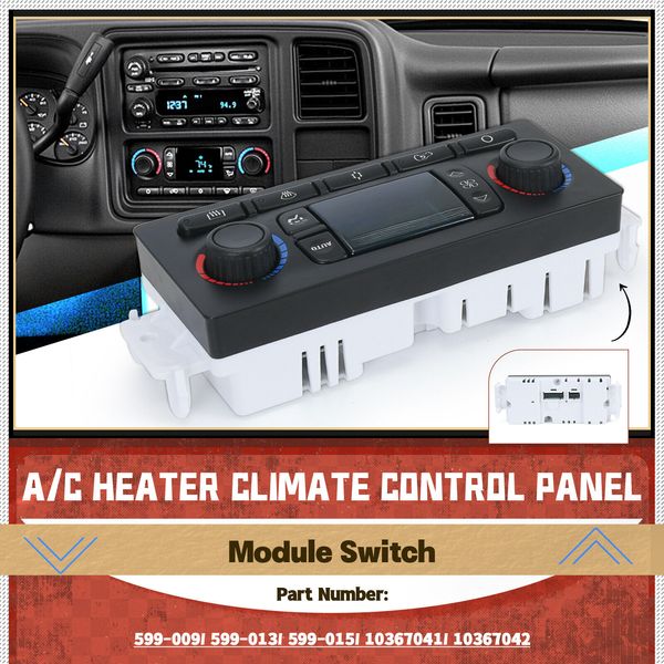 AC Heater Climate Control Module For Chevy GMC Improved Design 599-015
