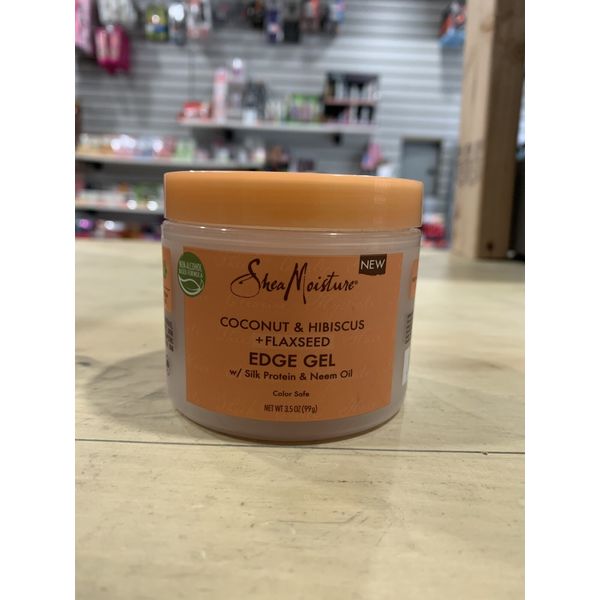 Shea Moisture Coconut & Hibiscus + Flaxseed EDGE GEL 3.5oz
