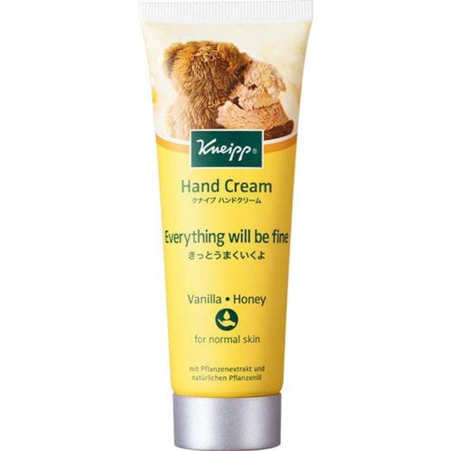 Kneipp Hand Cream Vanilla &amp; Honey Scent [75ml] (Kneipp Japan) [Hand Care/Hand Cream]