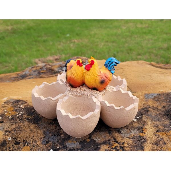 succulent planter, chicken/bird planter,  air plant planters