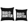 Pest Control Expert Bug Buster Humor Exterminator Life Throw Pillow