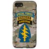 iPhone SE (2020) / 7 / 8 US Special Forces Patch - SF Ranger Tab - Multicam Camo Case