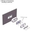 PR1 Series Surface-Mounted Retro Frame 2-Way Porcelain White