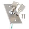 Fielect S40K Key Switch Lock On/Off Exit Switch Emergency Door Release SPST for Access Control Panel Mount with 2 Keys 52 * 36mm 1pcs