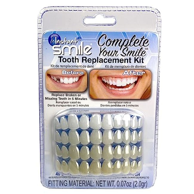 Instant Smile Teeth 3 Pack Thermal Fitting Beads Temporary Tooth
