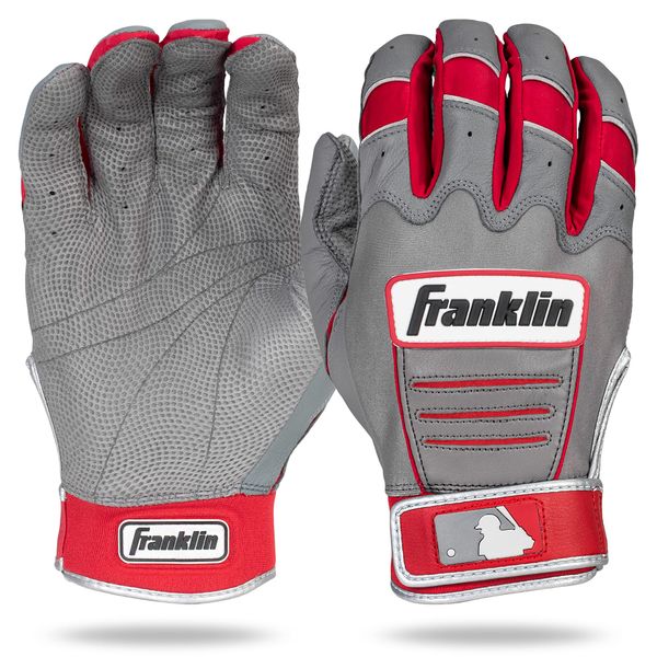 Franklin Sports MLB Baseball Batting Gloves - CFX Pro Adult Batting Glove Pairs - Baseball + Softball Batting Gloves Colors