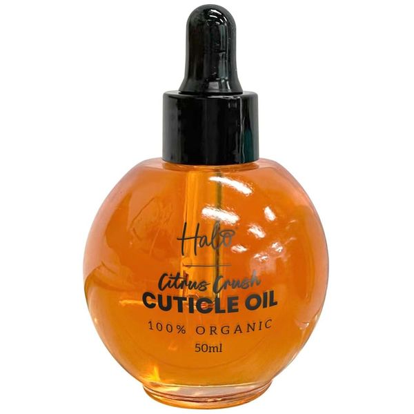 Halo Citrus Crush Cuticle Oil with Dropper 100% Organic (50ml)