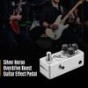 Silver Horse Overdrive Boost Guitar Effect Pedal Full Metal Shell True Bypass