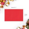 MIAHART 60 Sheets Red Tissue Paper 50 * 35cm Christmas Wrapping Paper for Valentine's Day DIY and Craft Gift Bags Decorations (Red)
