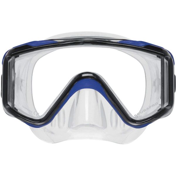 Scubapro Crystal Vu Plus Dive Mask - Blue/Gray