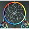 SILVER WEB RAINBOW DREAM CATCHER M by BRILLIANT GIFTS