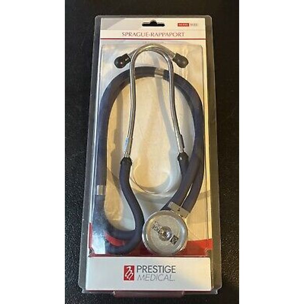 Prestige medical Stethoscope Model S122 Sprague-Rappaport 30 Inch Navy Blue