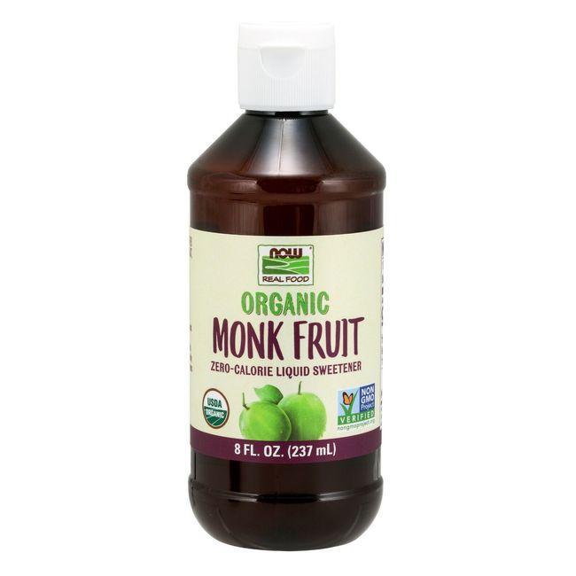 NOW Foods Monk Fruit Liquid, Organic, 8 fl. oz.