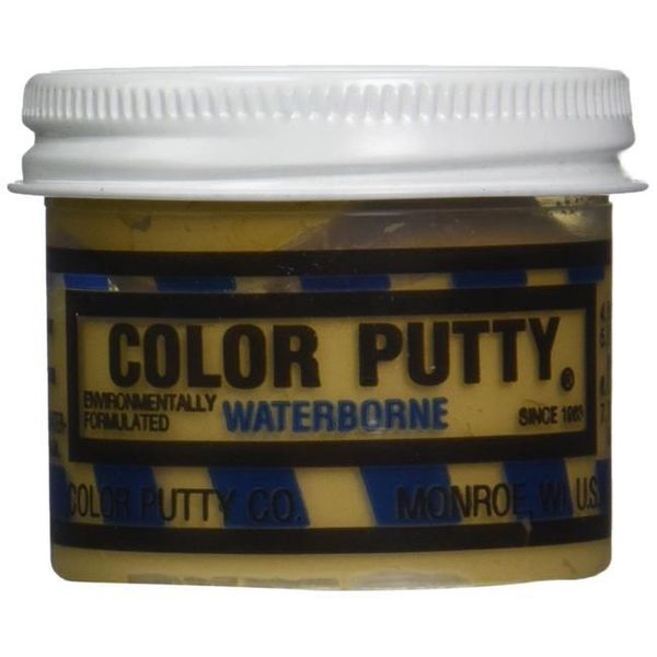 Color Putty 208 Water-Based Formula Color-Transmitted Putty  Light Oak - 3.68 oz