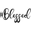 CafePress Hashtag Blessed 15 oz (444 ml) Ceramic Coffee Mug