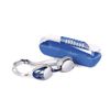 Fashy Unisex's Power Mirror Googles, Silver, Large