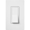 Lutron Claro 15 Amp Single-Pole Paddle Switch, CA-1PS-WH, White