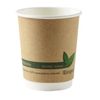 Parkers Biodegradable Double Wall Kraft Coffee Cups 500 x 8oz