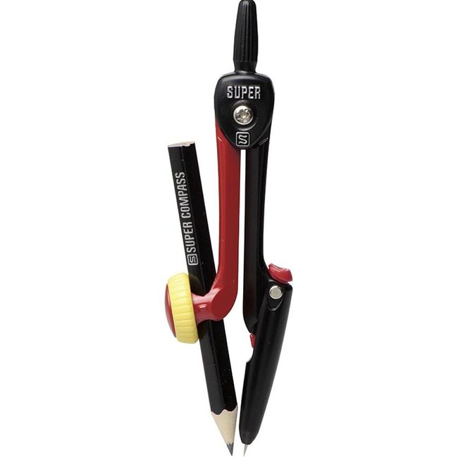 Sonic Super compass Tension In Pass Pencil for , Red