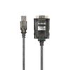 Buffalo BSUSRC0710BS/N USB Serial Converter Cable Black Skeleton 1m