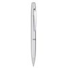 Pilot Frixion LX Retractable Erasable Rollerball 0.7 mm Tip - Silver Barrel, Single Pen